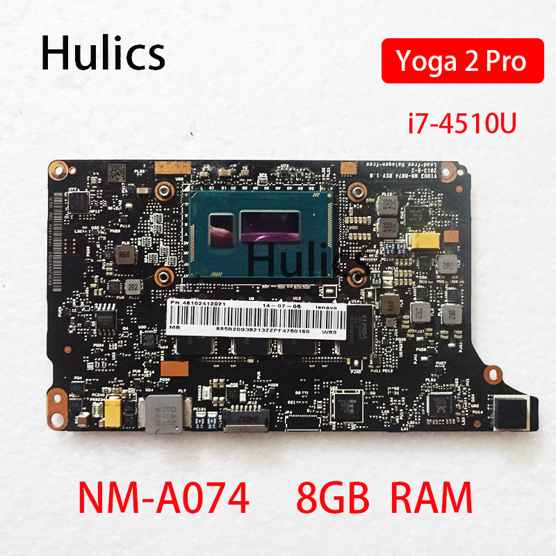 Hulics  NM-A074  䰡 2  Ʈ   5B20G38213 VIUU3 NM-A074 I7-4500U i7-4510U CPU 8GB RAM